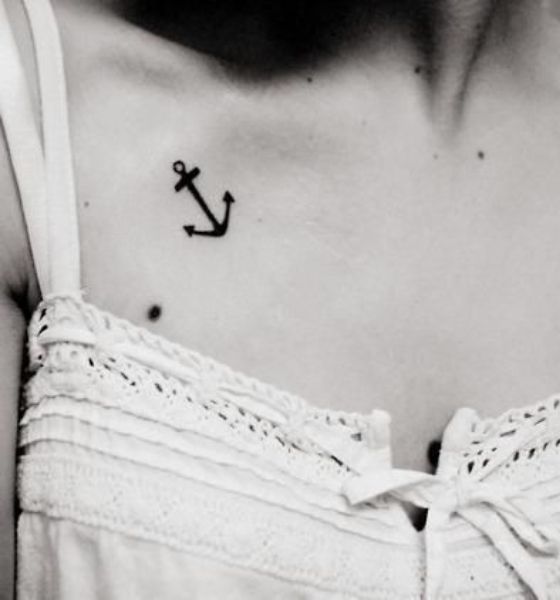 55 Attractive Collar Bone Tattoos Designs For Women 2023 - mysteriousevent.com