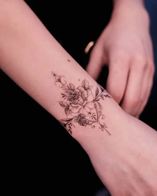 68+ Bracelet Tattoos That Are Better Than Jewelry in 2023 - mysteriousevent.com