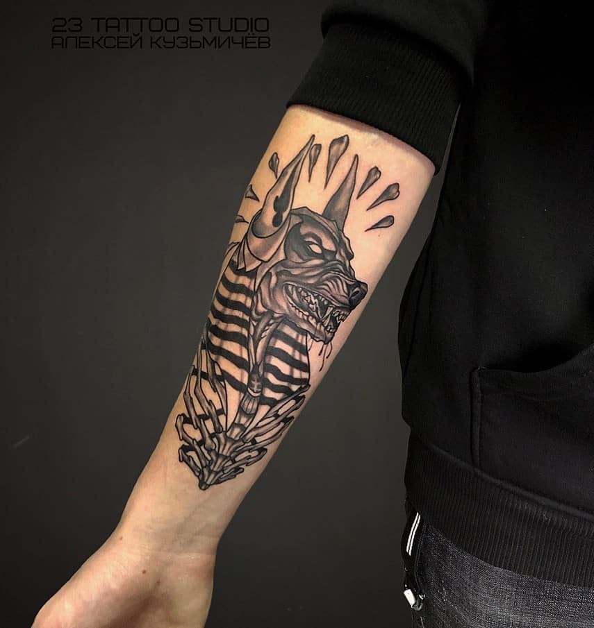 Reveal the Mysterious Power of Anubis Tattoos and Get Ideas for Your Next Design