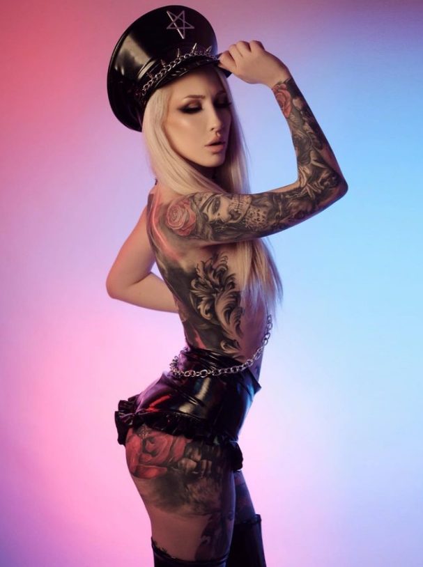 Unleashing The Power Of Body Art: Celebrating The Beauty And Empowerment Of Tattoo Model And Artist Jana Melod Miller.