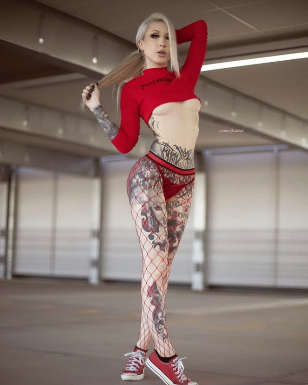 Unleashing The Power Of Body Art: Celebrating The Beauty And Empowerment Of Tattoo Model And Artist Jana Melod Miller.