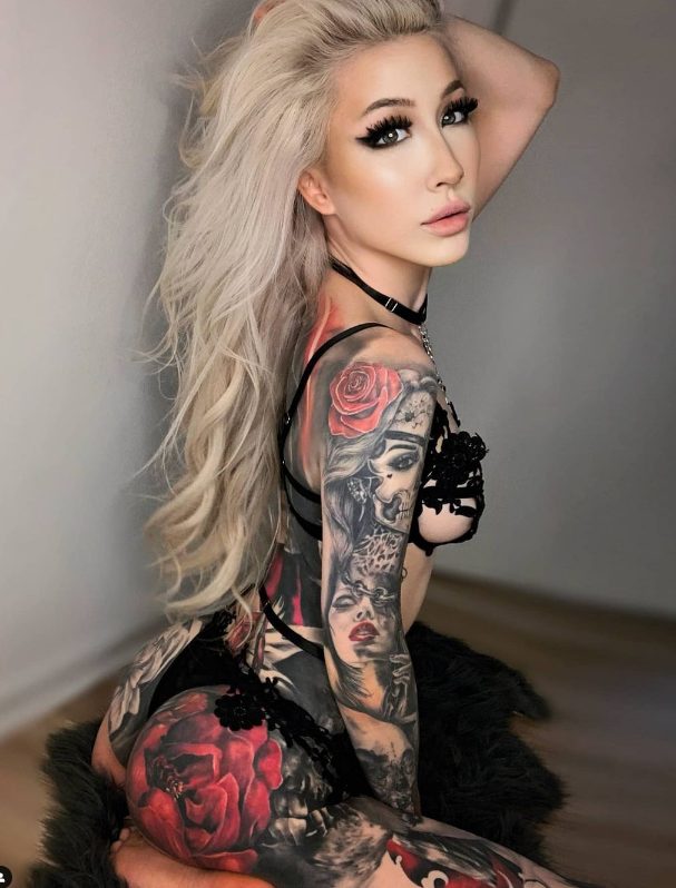 Unleashing The Power Of Body Art: Celebrating The Beauty And Empowerment Of Tattoo Model And Artist Jana Melod Miller.