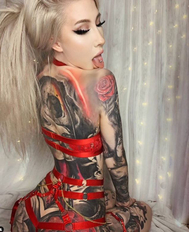 Unleashing The Power Of Body Art: Celebrating The Beauty And Empowerment Of Tattoo Model And Artist Jana Melod Miller.