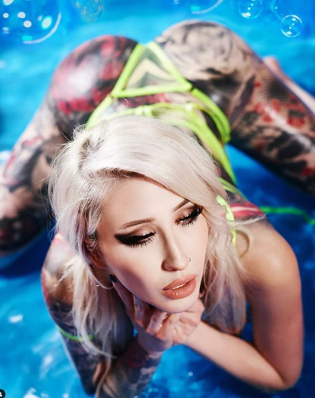 Unleashing The Power Of Body Art: Celebrating The Beauty And Empowerment Of Tattoo Model And Artist Jana Melod Miller.