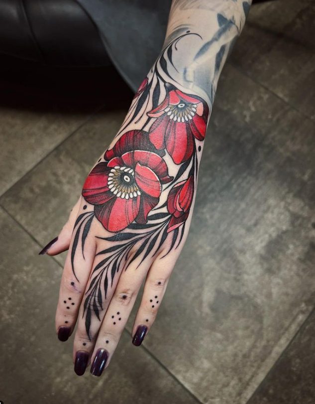 Unleashing The Creative Vision Of Tattoo Artist Kat Abdy: A Master Of Intricate And Imaginative Designs.