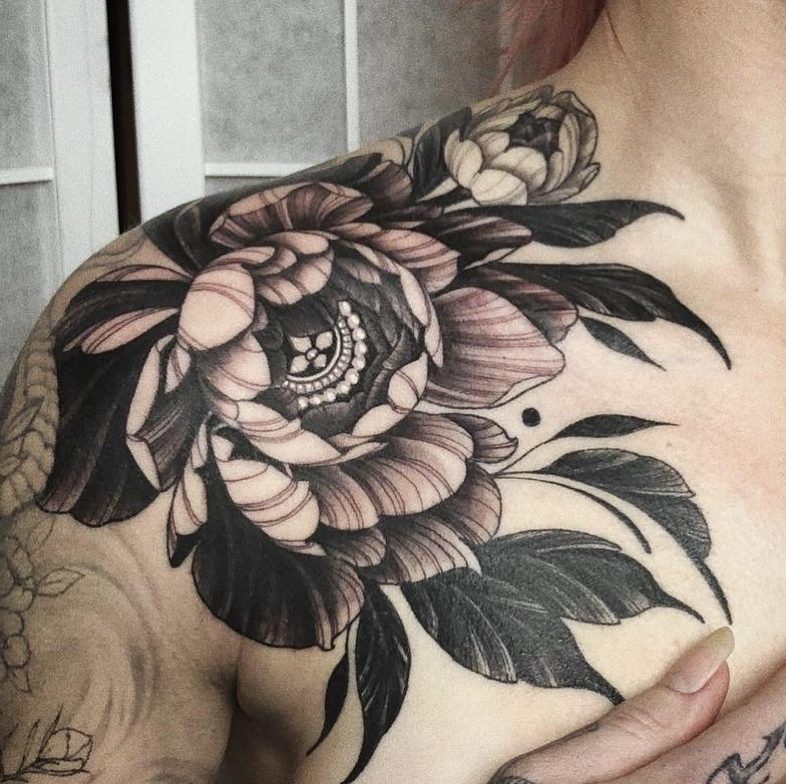 Unleashing The Creative Vision Of Tattoo Artist Kat Abdy: A Master Of Intricate And Imaginative Designs.