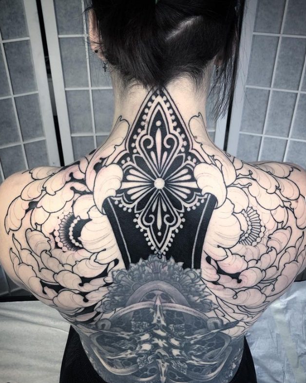 Unveiling the Masterpiece of Tattoo Artist Kat Abdy: Awe-Inspiring Intricate and Imaginative Designs.