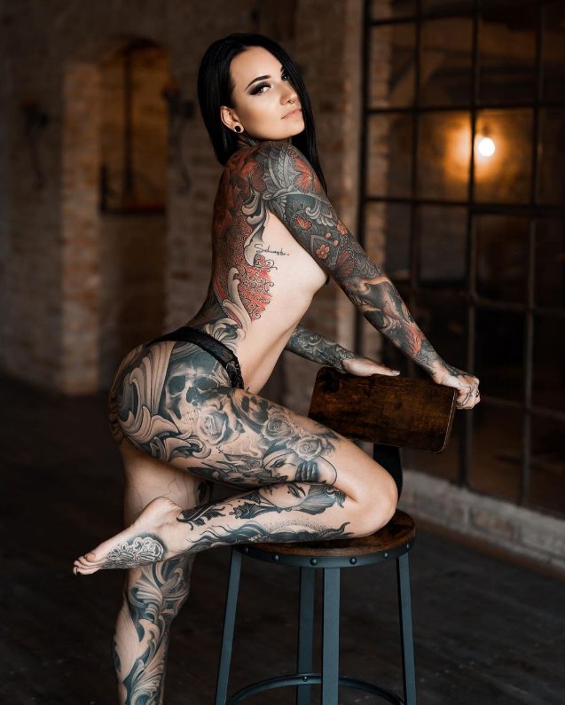 "Unleashing Creativity and Defying Beauty Standards: The Rise of Tattooed Model and Artist, Bella Isadora".