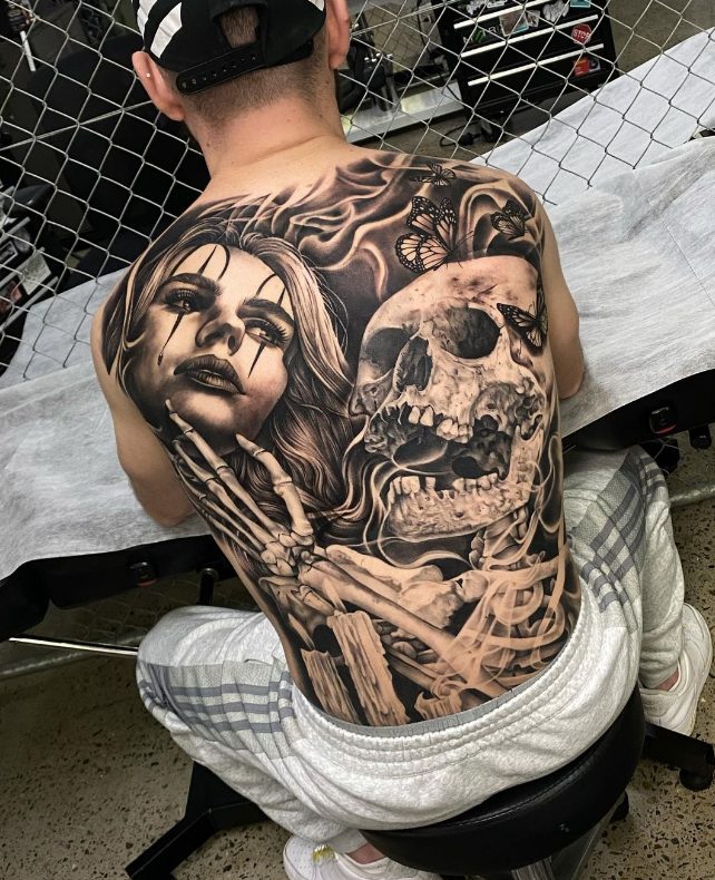 Experience the Artistic Brilliance of Ax the Kid: A Unique and Inspiring Tattoo Artist Who Brings Your Vision to Life.