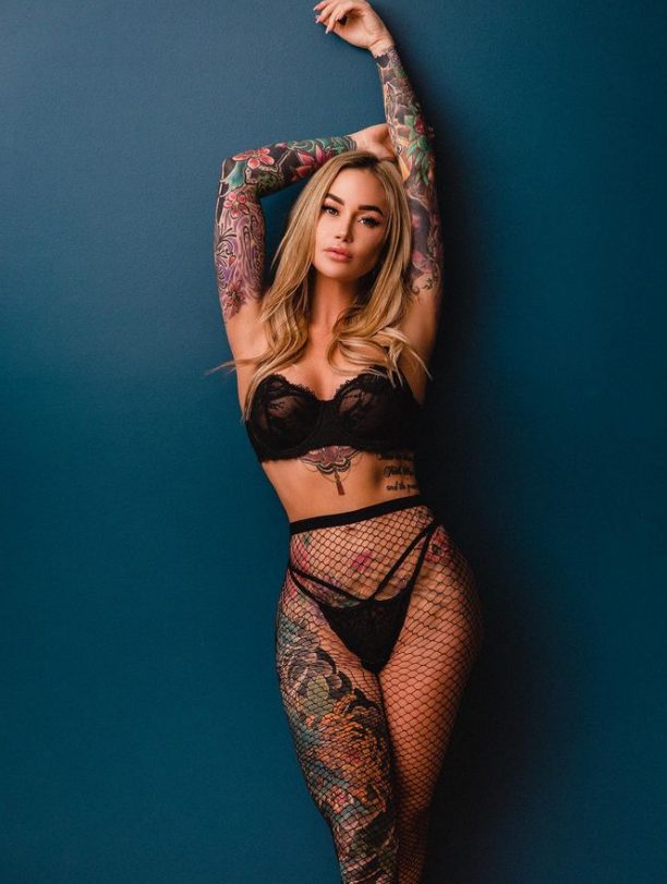 JessicaWilde: Redefining Beauty and Challenging Stereotypes as a Bold and Inspiring Tattoo Model.