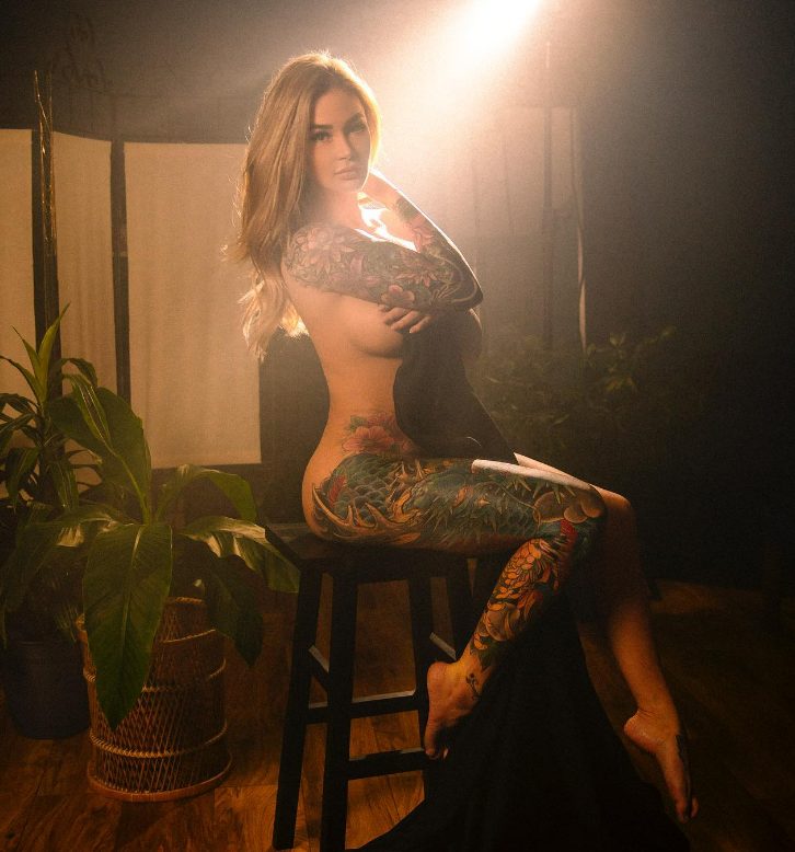 JessicaWilde: Redefining Beauty and Challenging Stereotypes as a Bold and Inspiring Tattoo Model.