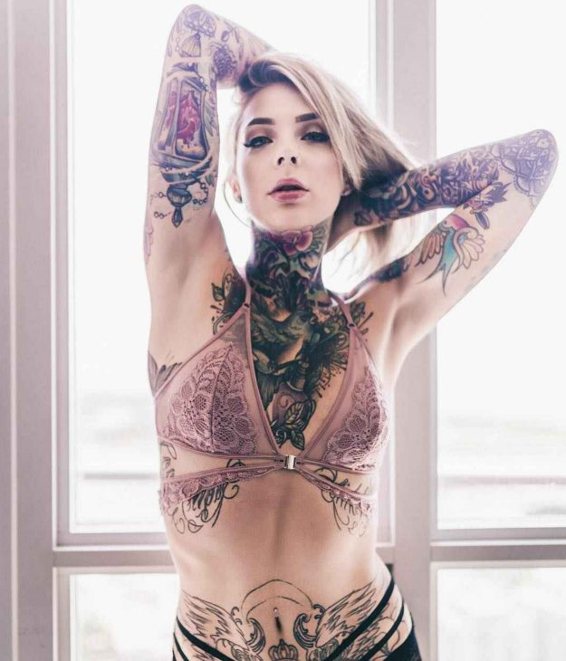 Step into the World of Madison Skye: The Enthralling Tattooed Model Who's Shaking Up the Fashion and Modeling Industry with Her Unmatched Style and Charisma.