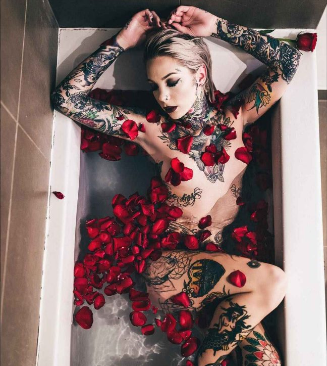 Step into the World of Madison Skye: The Enthralling Tattooed Model Who's Shaking Up the Fashion and Modeling Industry with Her Unmatched Style and Charisma.