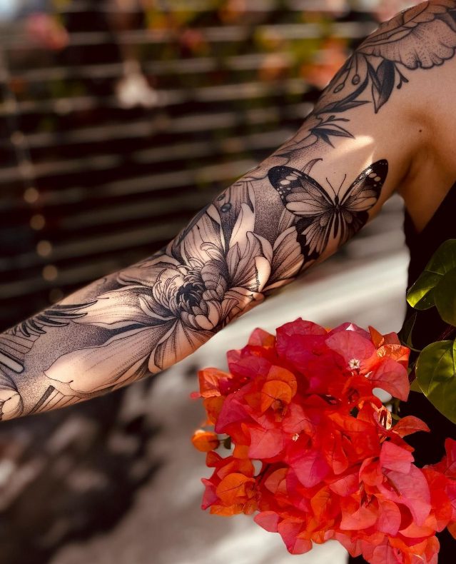 TihoKsenya Bali: The Talented Tattoo Artist Creating Mesmerizing Designs With A Deep Connection To Nature And Mythology.