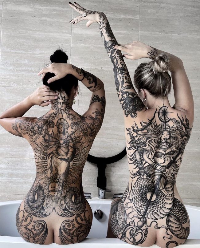 TihoKsenya Bali: The Talented Tattoo Artist Creating Mesmerizing Designs With A Deep Connection To Nature And Mythology.