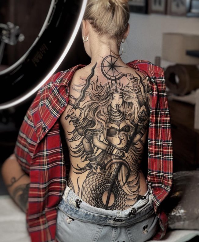 Be Captivated By The Creative Tattoos Of TihoKsenya Bali: A Tattoo Artist With A Unique Connection To Nature And Mythology