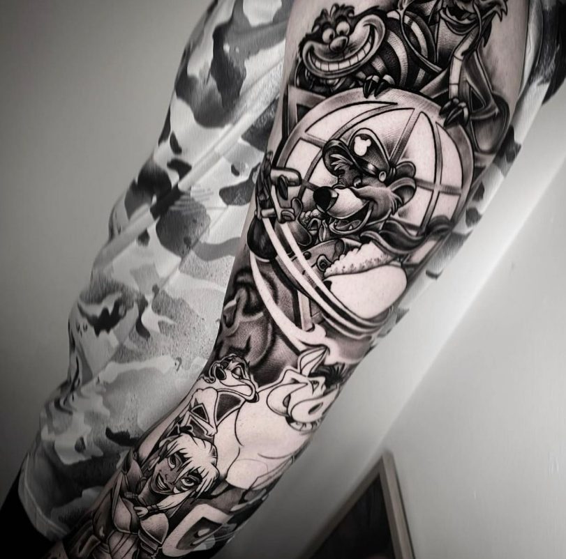 Immerse Yourself in a Captivating World of Art by Silverliningsbykris: Experience Her Magical Tattoo Designs.