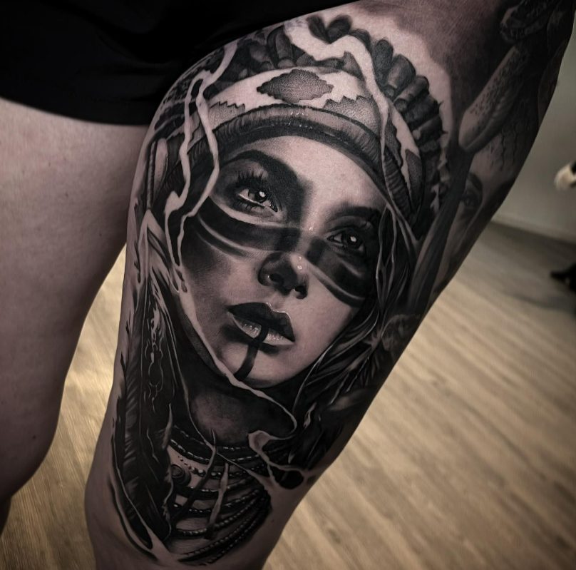 Immerse Yourself in a Captivating World of Art by Silverliningsbykris: Experience Her Magical Tattoo Designs.