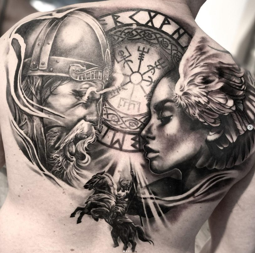 Immerse Yourself in a Captivating World of Art by Silverliningsbykris: Experience Her Magical Tattoo Designs.