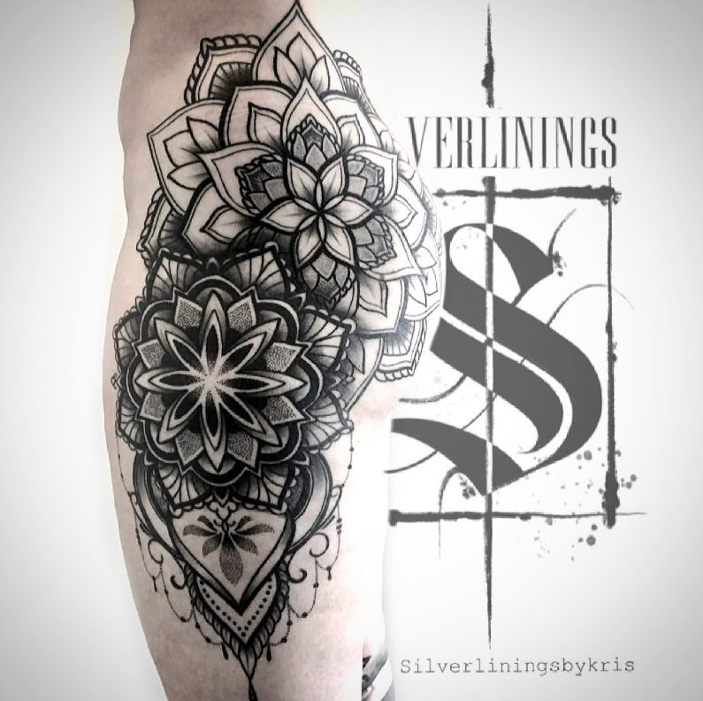 Immerse Yourself in a Captivating World of Art by Silverliningsbykris: Experience Her Magical Tattoo Designs.