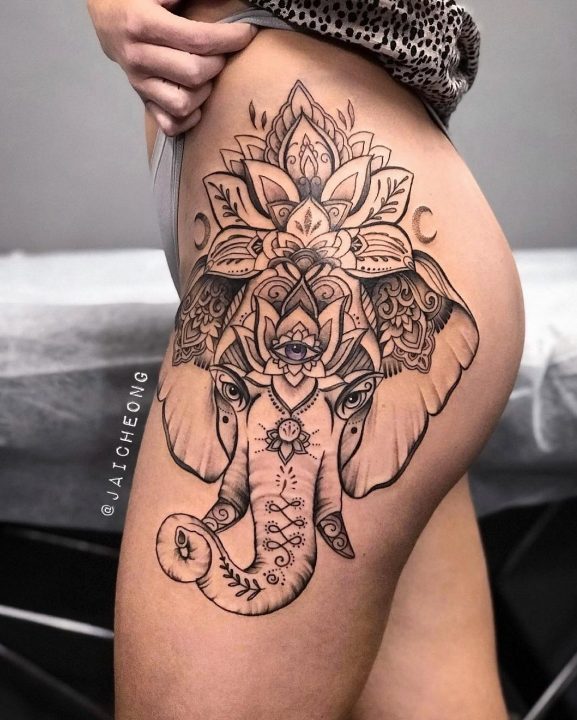 Experience The Captivating And Innovative Tattoo Art Of Jai Cheong: A Master Of Bold And Graphic Designs Infused With Nature, Geometry, And Surrealism.