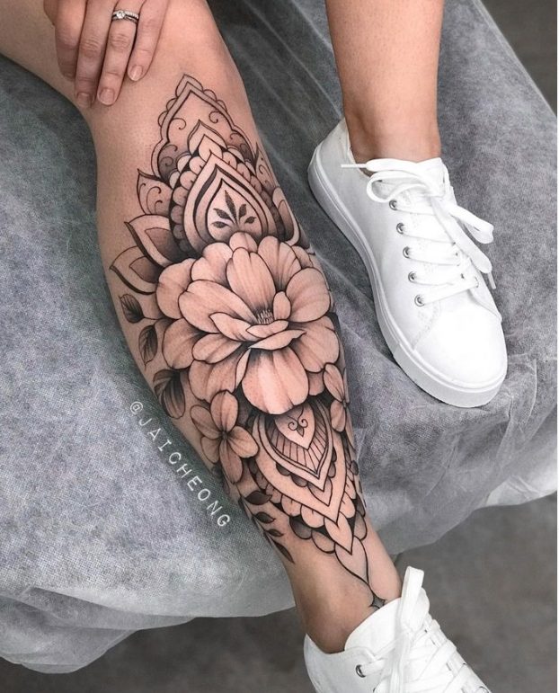 Experience The Captivating And Innovative Tattoo Art Of Jai Cheong: A Master Of Bold And Graphic Designs Infused With Nature, Geometry, And Surrealism.