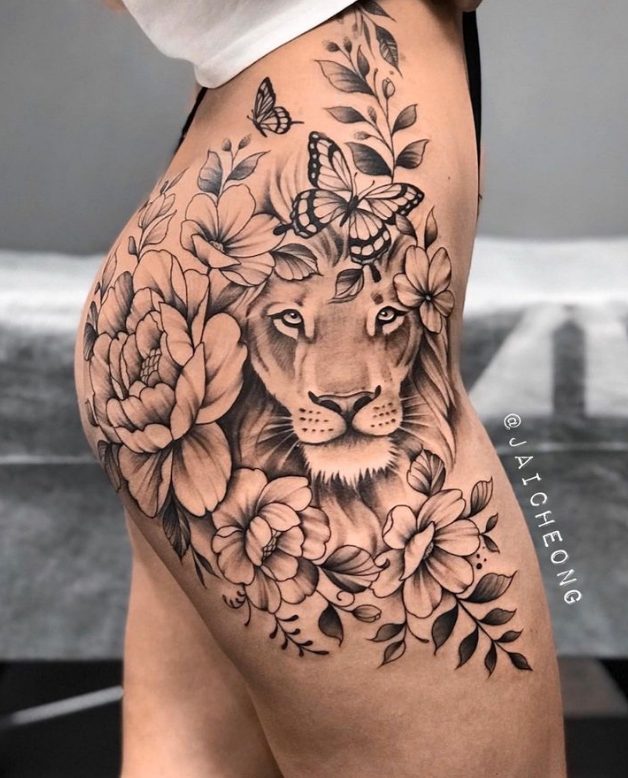 Experience The Captivating And Innovative Tattoo Art Of Jai Cheong: A Master Of Bold And Graphic Designs Infused With Nature, Geometry, And Surrealism.