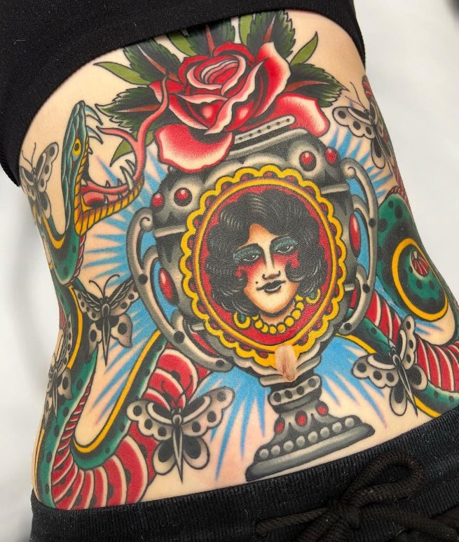 Enter the World of Masterful Tattoo Artistry with Mattxcannon: A Visionary Artist Who Pushes the Boundaries of Creativity to Create Mesmerizing Designs.