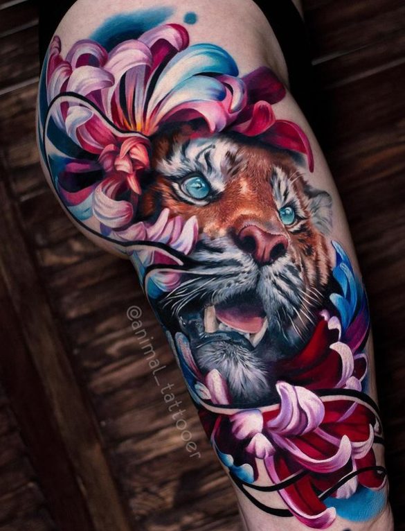 "Unleashing Creativity with Natasha ANIMAL: Discover the Stunning Designs of a Master Tattoo Artist".