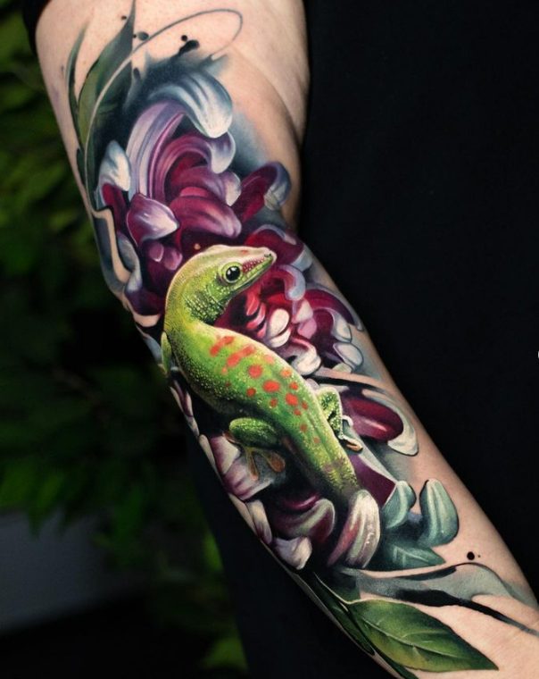 "Unleashing Creativity with Natasha ANIMAL: Discover the Stunning Designs of a Master Tattoo Artist".