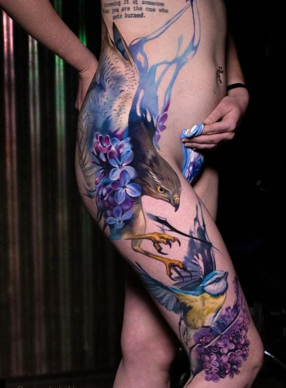 "Unleashing Creativity with Natasha ANIMAL: Discover the Stunning Designs of a Master Tattoo Artist".