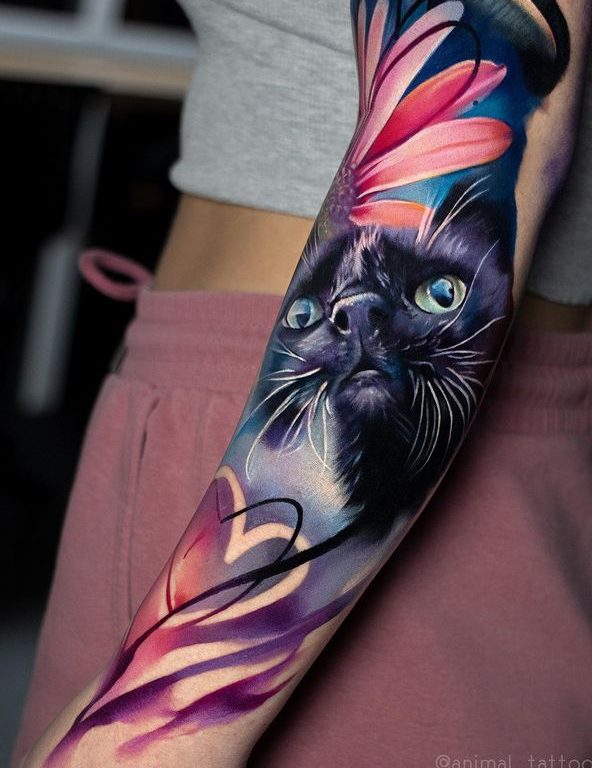 "Unleashing Creativity with Natasha ANIMAL: Discover the Stunning Designs of a Master Tattoo Artist".