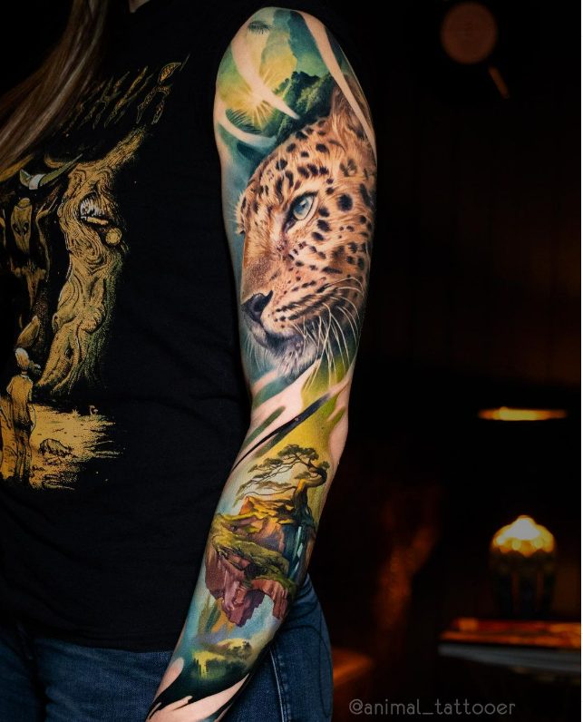 "Unleashing Creativity with Natasha ANIMAL: Discover the Stunning Designs of a Master Tattoo Artist".