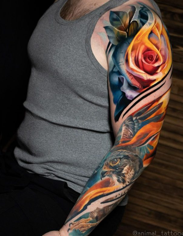 "Unleashing Creativity with Natasha ANIMAL: Discover the Stunning Designs of a Master Tattoo Artist".