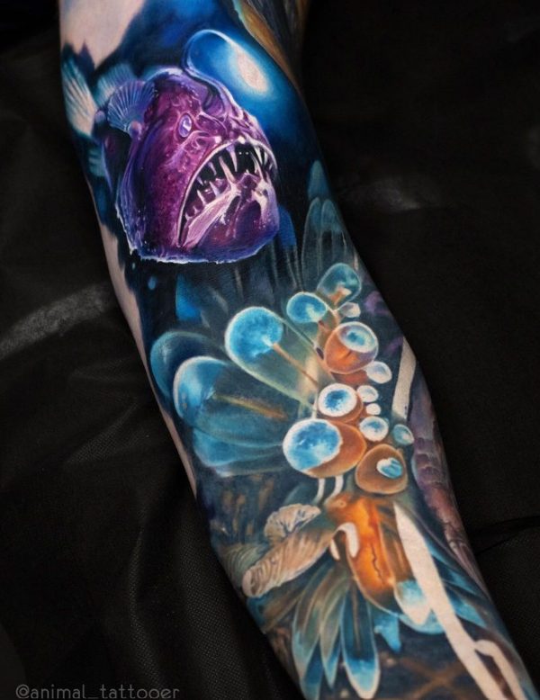 "Unleashing Creativity with Natasha ANIMAL: Discover the Stunning Designs of a Master Tattoo Artist".