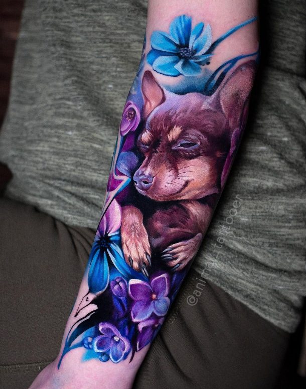 "Unleashing Creativity with Natasha ANIMAL: Discover the Stunning Designs of a Master Tattoo Artist".