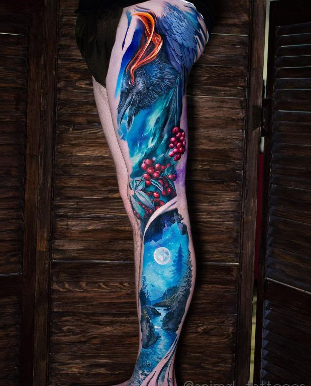 "Unleashing Creativity with Natasha ANIMAL: Discover the Stunning Designs of a Master Tattoo Artist".