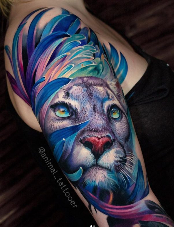 "Unleashing Creativity with Natasha ANIMAL: Discover the Stunning Designs of a Master Tattoo Artist".