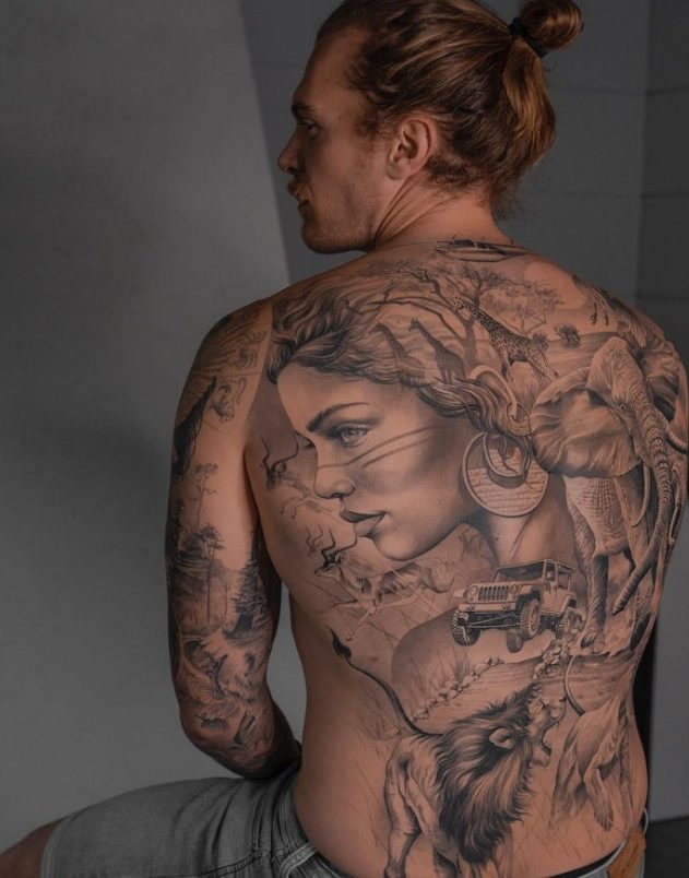 Matias Noble: Pushing The Boundaries Of Tattoo Artistry With His Unique And Symbolic Designs.