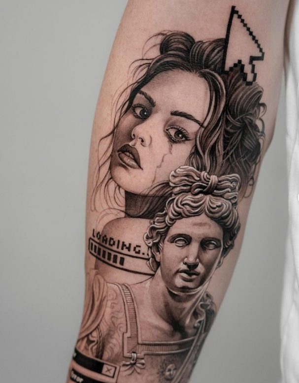 Matias Noble: Pushing The Boundaries Of Tattoo Artistry With His Unique And Symbolic Designs.