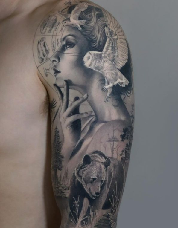 Matias Noble: Pushing The Boundaries Of Tattoo Artistry With His Unique And Symbolic Designs.