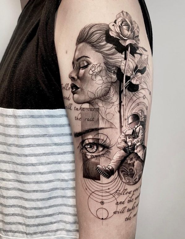 Matias Noble: Pushing The Boundaries Of Tattoo Artistry With His Unique And Symbolic Designs.