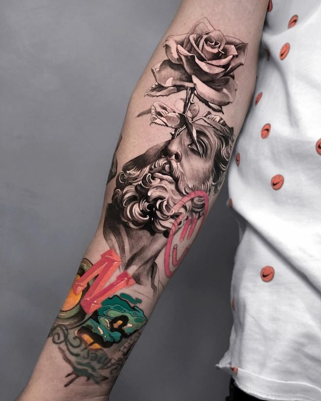 Matias Noble: Pushing The Boundaries Of Tattoo Artistry With His Unique And Symbolic Designs.