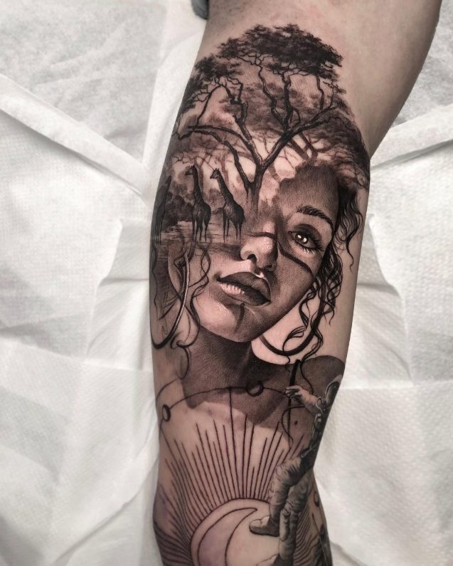 Matias Noble: Pushing The Boundaries Of Tattoo Artistry With His Unique And Symbolic Designs.