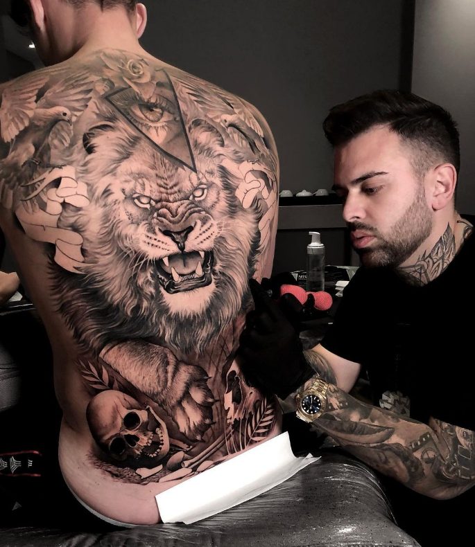 Matias Noble: Pushing The Boundaries Of Tattoo Artistry With His Unique And Symbolic Designs.