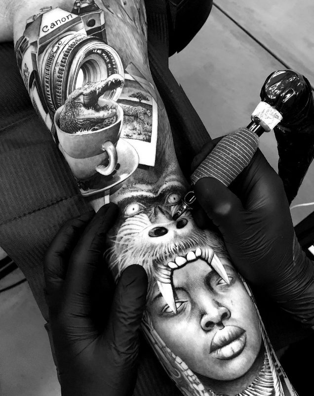 Matias Noble: Pushing The Boundaries Of Tattoo Artistry With His Unique And Symbolic Designs.