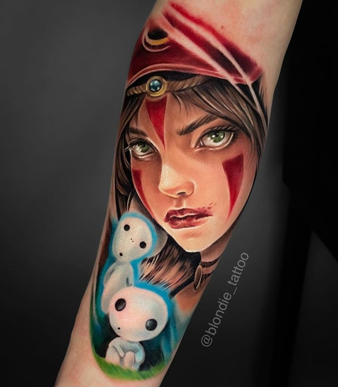 Albina Kruchinina's Inked Masterpieces: Exploring Her Stunning Tattoo Designs in Color, Black & Grey Realism, Watercolor, and Graphic Art.