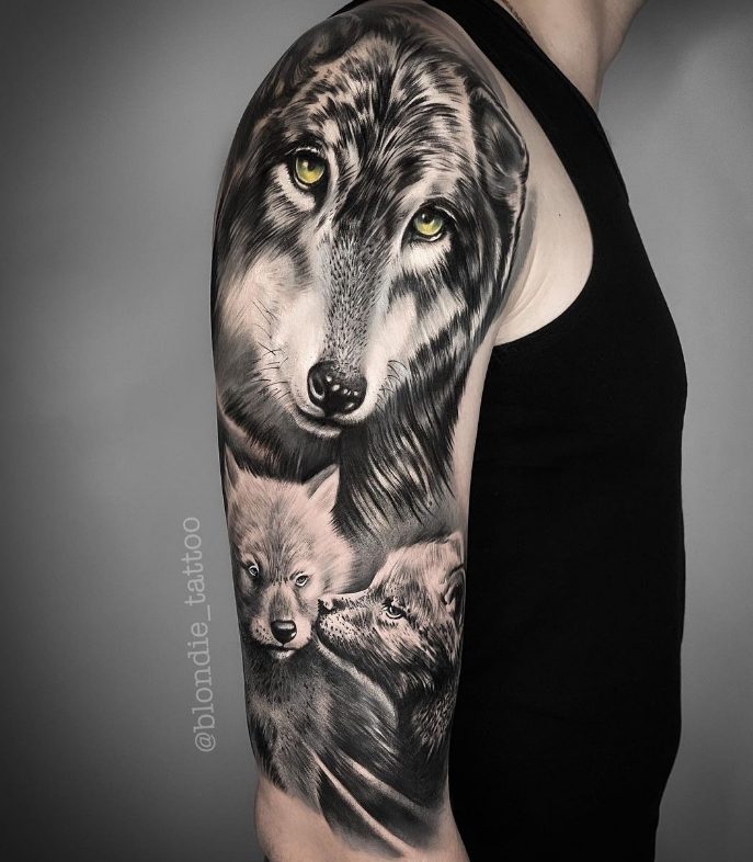 Albina Kruchinina's Inked Masterpieces: Exploring Her Stunning Tattoo Designs in Color, Black & Grey Realism, Watercolor, and Graphic Art.