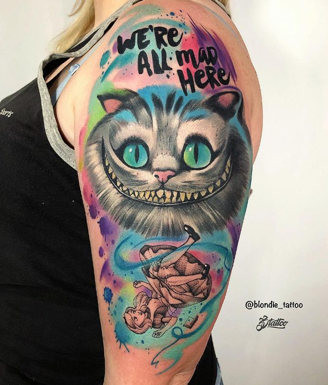 Albina Kruchinina's Inked Masterpieces: Exploring Her Stunning Tattoo Designs in Color, Black & Grey Realism, Watercolor, and Graphic Art.