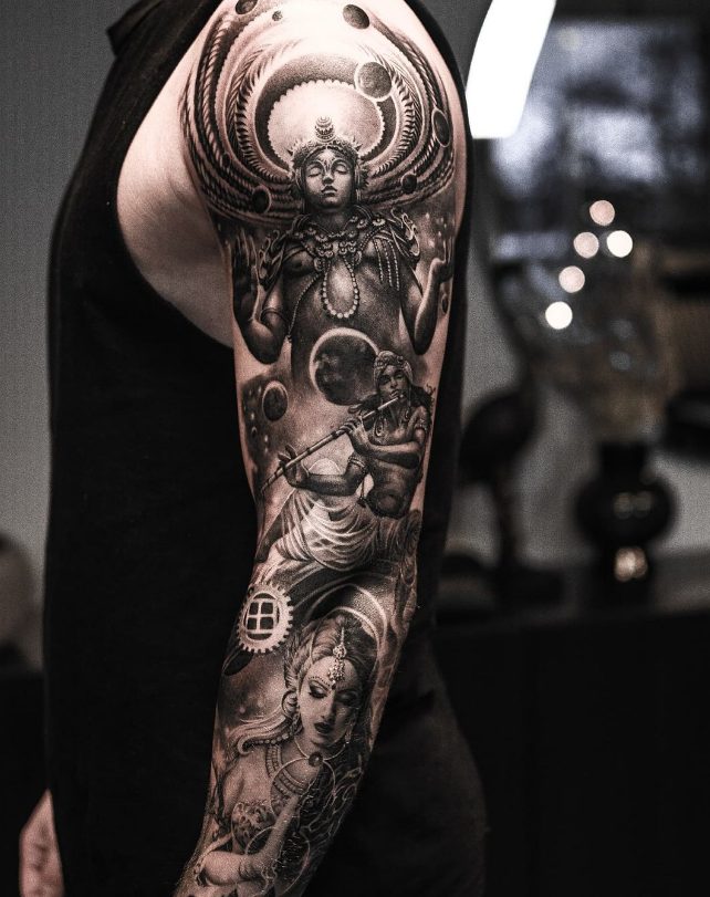 From Traditional To Modern: Discovering The Intricate And Unique Tattoo Art Of Martin Sjoberg.